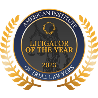 American Institute of Trial Lawyers - 2023 Litigator of the Year 
